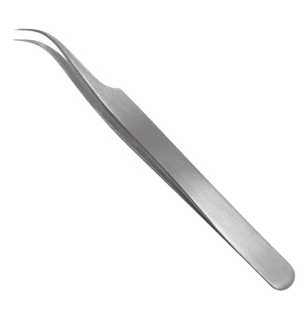 Curved Tip Tweezers