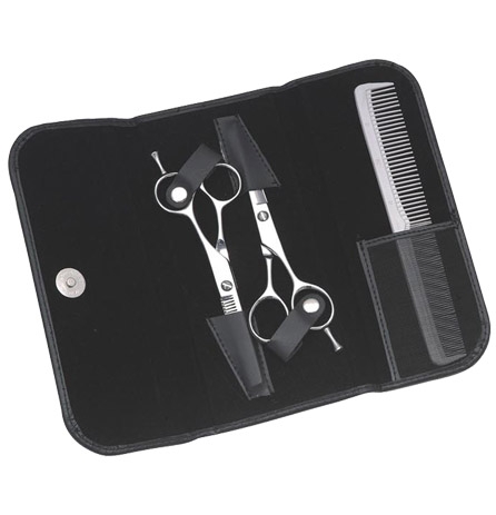 Barber Styling Kit With Shears And Comb