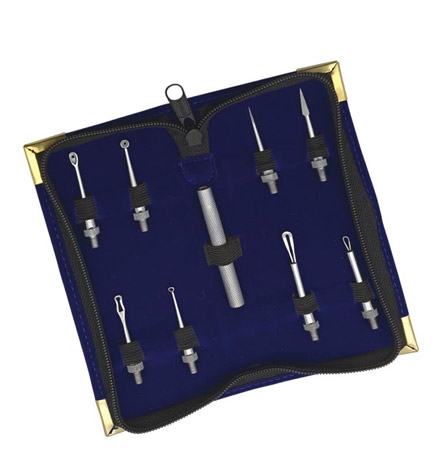 Cuticle Pusher Kit 9-Pcs